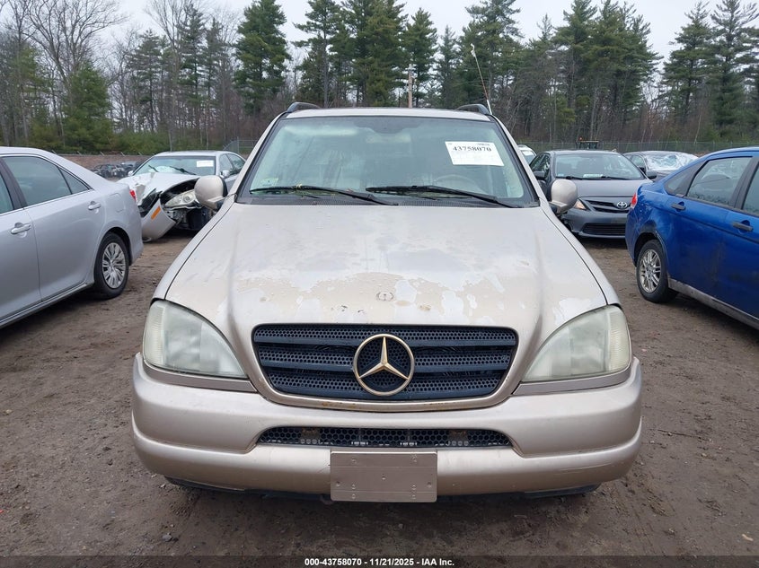 2001 Mercedes-Benz Ml 320 VIN: 4JGAB54E81A239191 Lot: 43758070