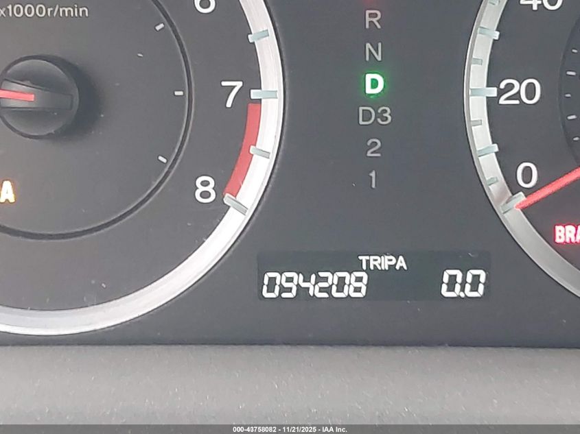 2009 Honda Accord 2.4 Ex-L VIN: 1HGCP26889A063227 Lot: 43758082