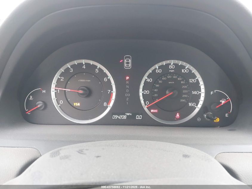 2009 Honda Accord 2.4 Ex-L VIN: 1HGCP26889A063227 Lot: 43758082