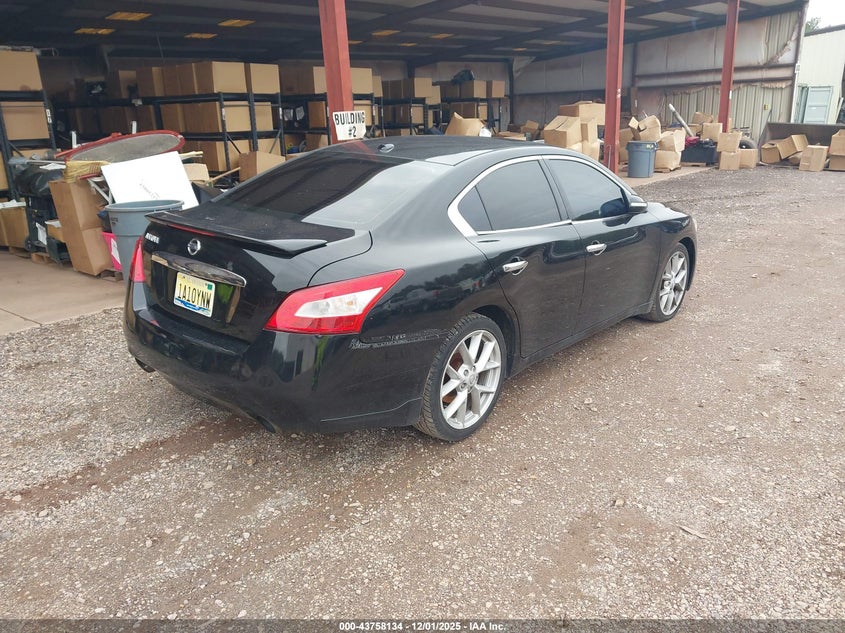 1N4AA51E49C807390 2009 NISSAN MAXIMA photo no. 4