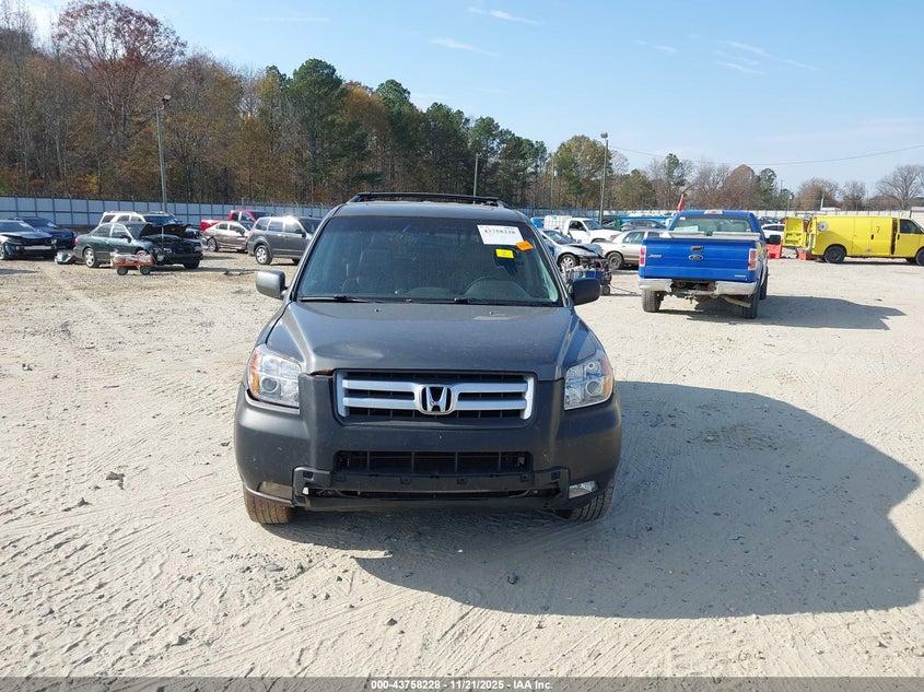 2007 Honda Pilot Ex-L VIN: 5FNYF28777B014925 Lot: 43758228