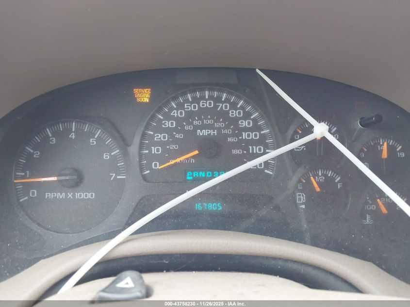 2004 Chevrolet Trailblazer Ls VIN: 1GNDT13S042184188 Lot: 43758230