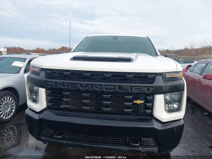 2021 Chevrolet Silverado 2500Hd 4Wd Long Bed Wt VIN: 1GC3YLE78MF265832 Lot: 43758248