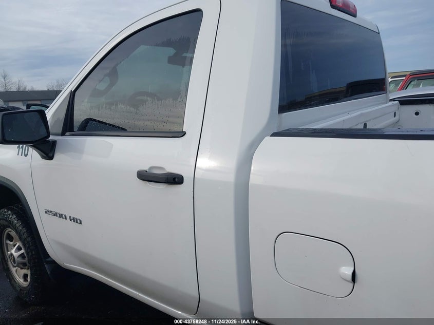 2021 Chevrolet Silverado 2500Hd 4Wd Long Bed Wt VIN: 1GC3YLE78MF265832 Lot: 43758248