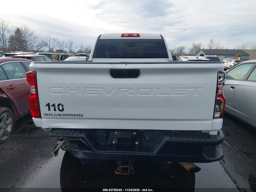 2021 Chevrolet Silverado 2500Hd 4Wd Long Bed Wt VIN: 1GC3YLE78MF265832 Lot: 43758248