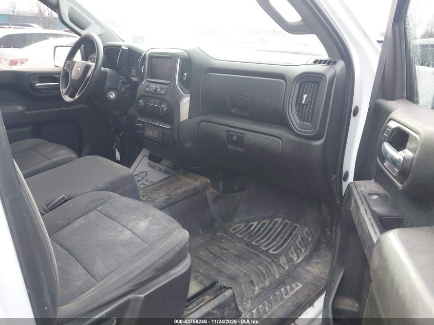 2021 Chevrolet Silverado 2500Hd 4Wd Long Bed Wt VIN: 1GC3YLE78MF265832 Lot: 43758248