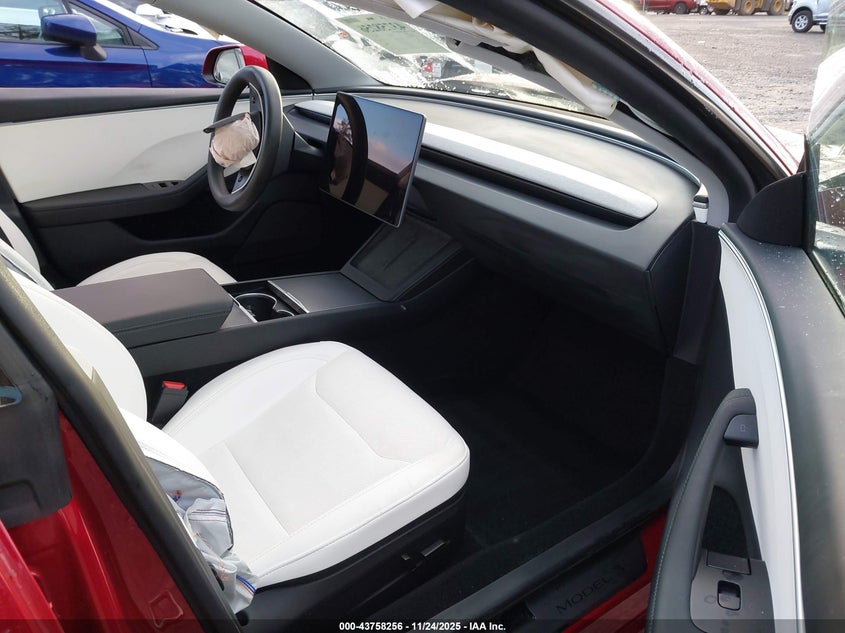 2024 Tesla Model 3 Long Range Dual Motor All-Wheel Drive/Rear-Wheel Drive VIN: 5YJ3E1EA9RF801868 Lot: 43758256