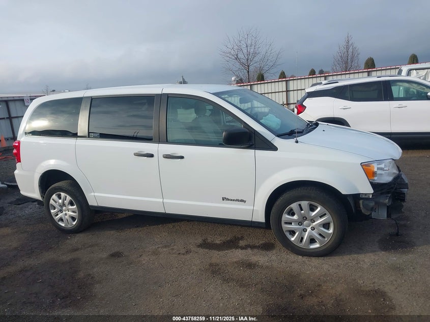 2019 Dodge Grand Caravan Se VIN: 2C7WDGBG1KR728553 Lot: 43758259