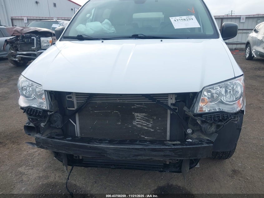 2019 Dodge Grand Caravan Se VIN: 2C7WDGBG1KR728553 Lot: 43758259