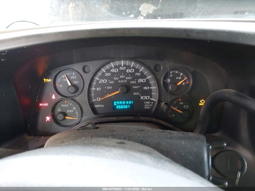 2006 Chevrolet Express Work Van VIN: 1GCFG15X261220499 Lot: 43758282