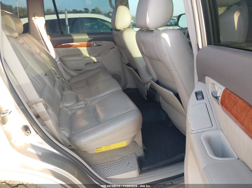 2004 Lexus Gx 470 VIN: JTJBT20X340053903 Lot: 43758313