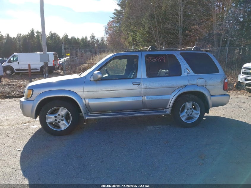 2002 Infiniti Qx4 Luxury VIN: JNRDR09Y42W262409 Lot: 43758319