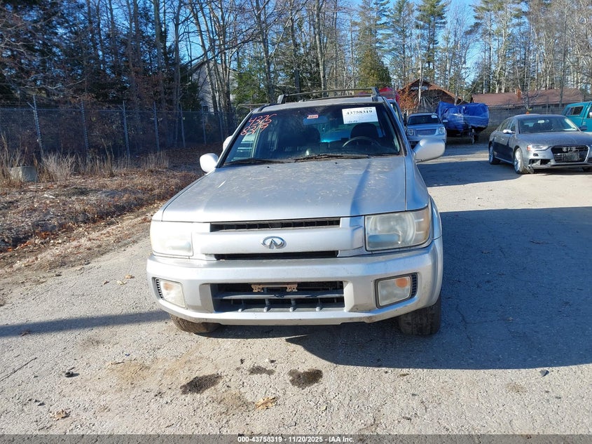 2002 Infiniti Qx4 Luxury VIN: JNRDR09Y42W262409 Lot: 43758319