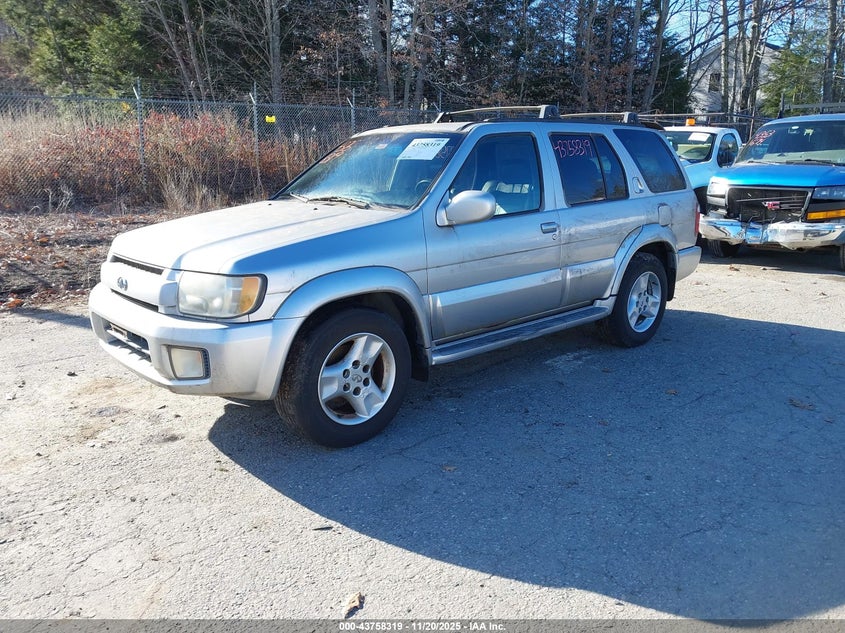 2002 Infiniti Qx4 Luxury VIN: JNRDR09Y42W262409 Lot: 43758319