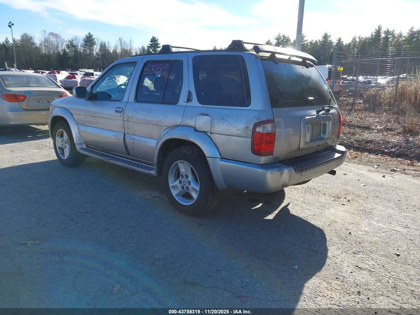 2002 Infiniti Qx4 Luxury VIN: JNRDR09Y42W262409 Lot: 43758319
