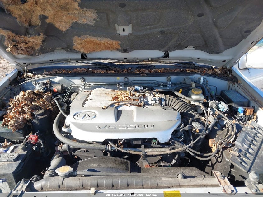 2002 Infiniti Qx4 Luxury VIN: JNRDR09Y42W262409 Lot: 43758319