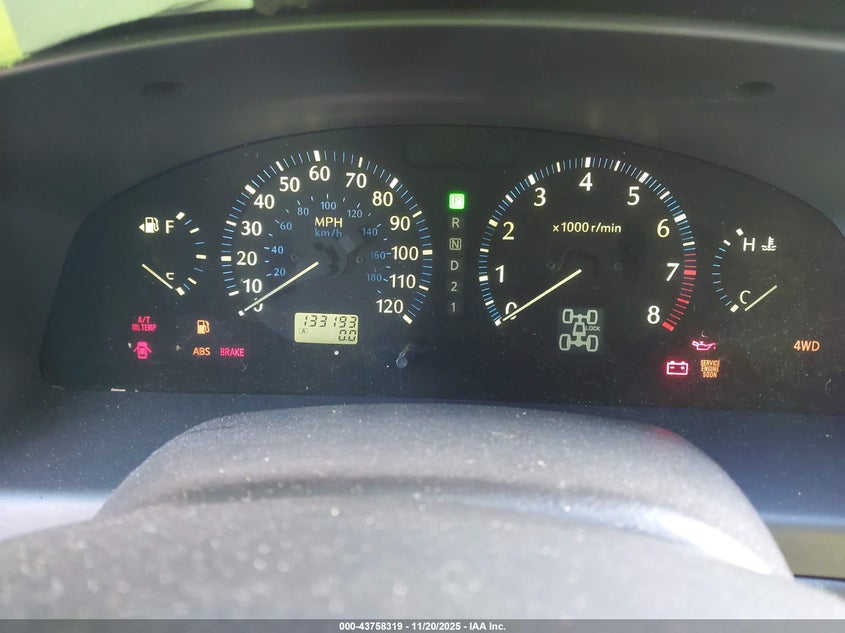 2002 Infiniti Qx4 Luxury VIN: JNRDR09Y42W262409 Lot: 43758319