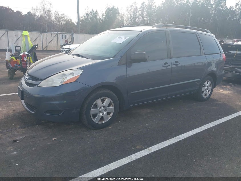 5TDZK23C98S169946 2008 TOYOTA SIENNA photo no. 2