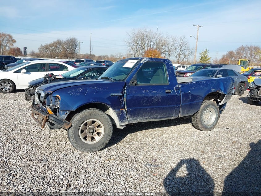 2008 Ford Ranger Xl/Xlt VIN: 1FTYR10D78PA97878 Lot: 43758381