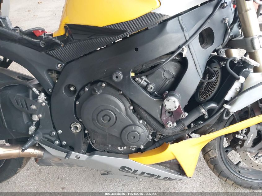 2008 Suzuki Gsx-R600 VIN: JS1GN7EAX82101258 Lot: 43758386