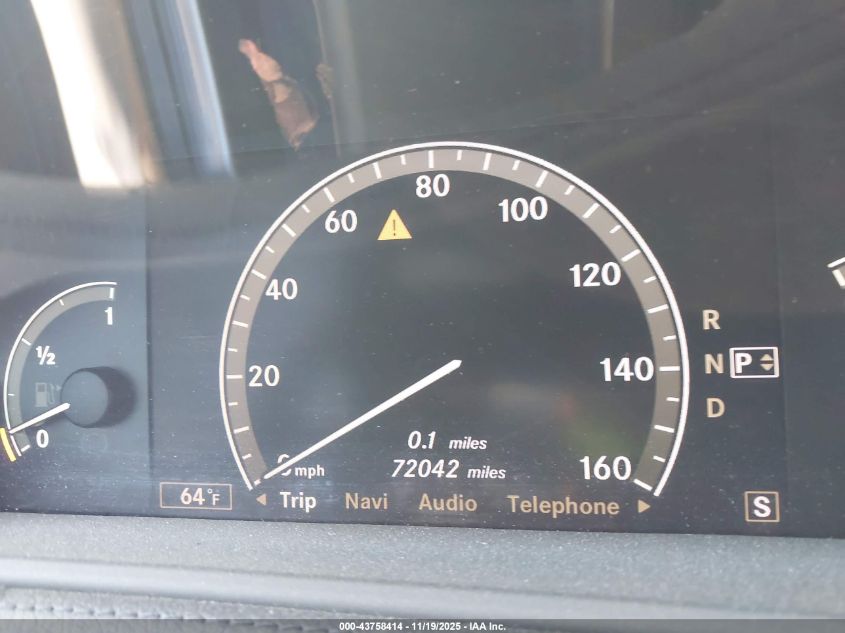 2007 Mercedes-Benz Cl 550 VIN: WDDEJ71X07A001943 Lot: 43758414