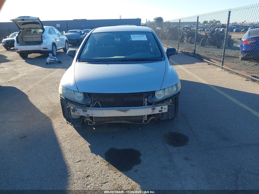 2009 Honda Civic Vp VIN: 19XFA16319E021166 Lot: 43758439