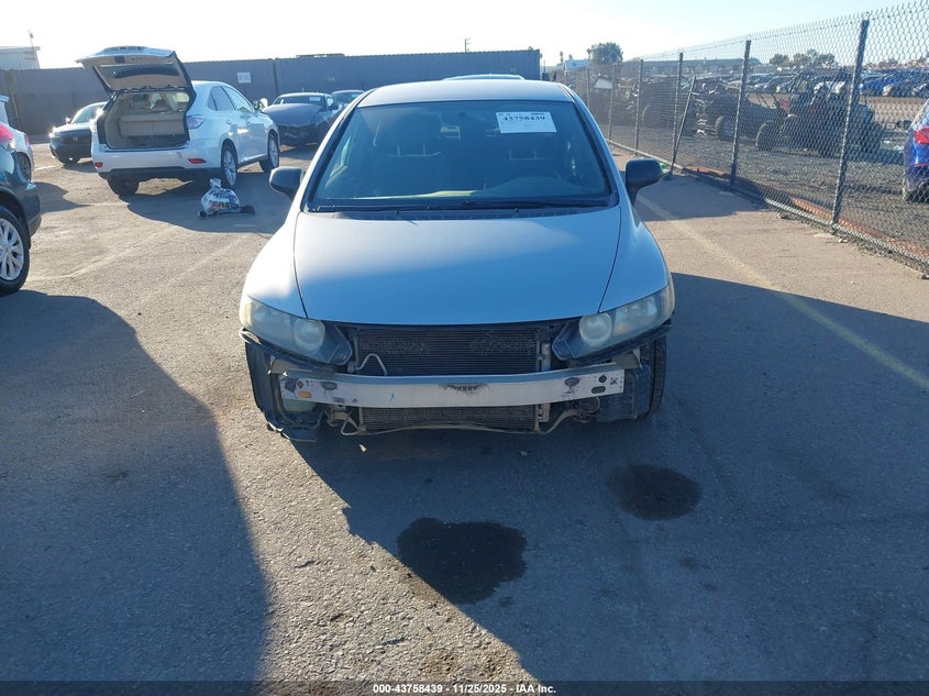 2009 Honda Civic Vp VIN: 19XFA16319E021166 Lot: 43758439