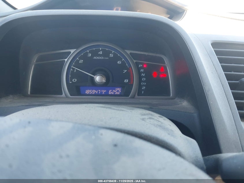 2009 Honda Civic Vp VIN: 19XFA16319E021166 Lot: 43758439