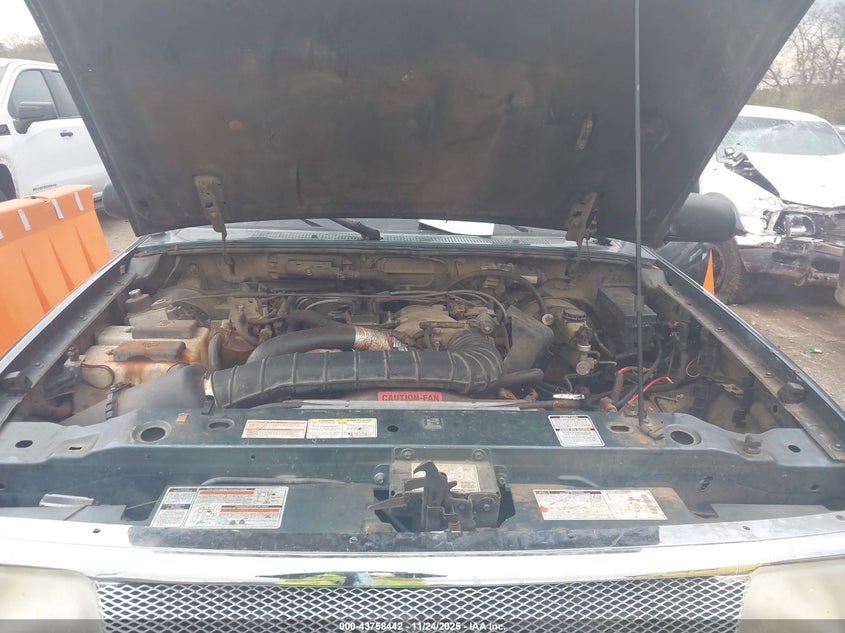 1995 Ford Ranger Super Cab VIN: 1FTCR14U4SPA72352 Lot: 43758442