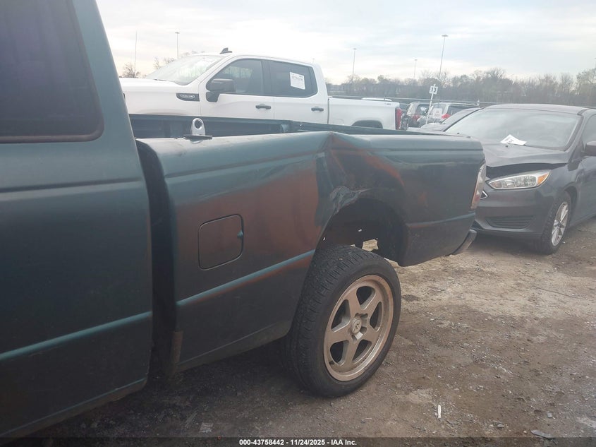1995 Ford Ranger Super Cab VIN: 1FTCR14U4SPA72352 Lot: 43758442