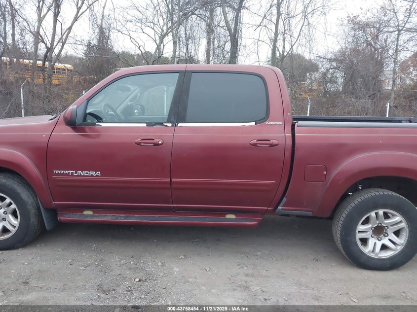 2005 Toyota Tundra Limited V8 VIN: 5TBDT48165S472214 Lot: 43758454