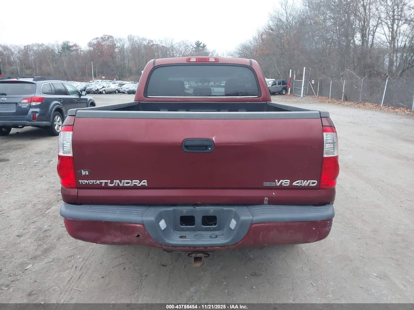 2005 Toyota Tundra Limited V8 VIN: 5TBDT48165S472214 Lot: 43758454
