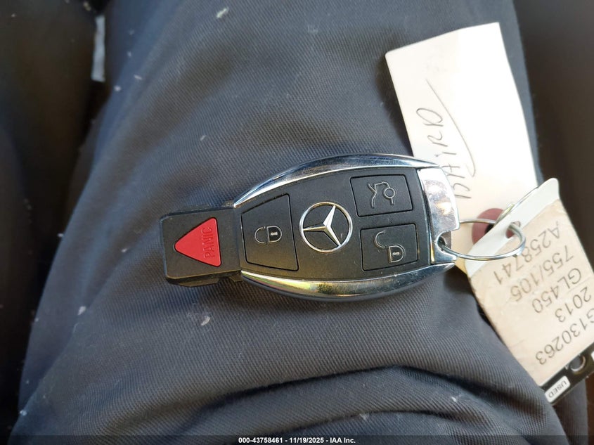 2013 Mercedes-Benz Gl 450 4Matic VIN: 4JGDF7CE9DA258741 Lot: 43758461