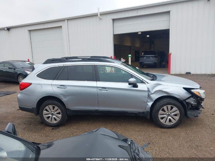 2016 Subaru Outback 2.5I Premium VIN: 4S4BSBCC0G3218304 Lot: 43758471