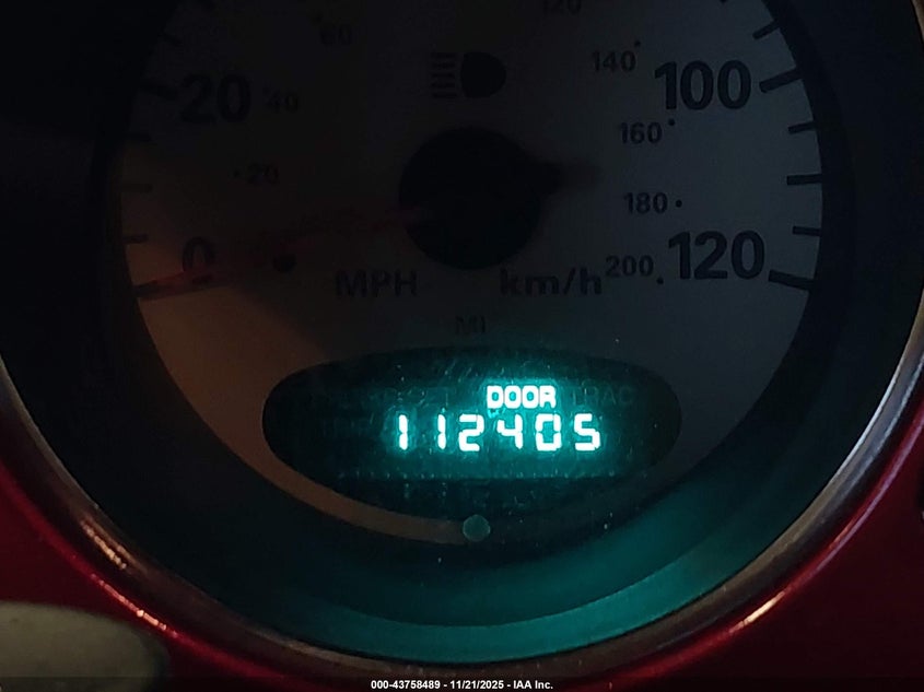 2001 Chrysler Pt Cruiser VIN: 3C8FY4BB71T579886 Lot: 43758489