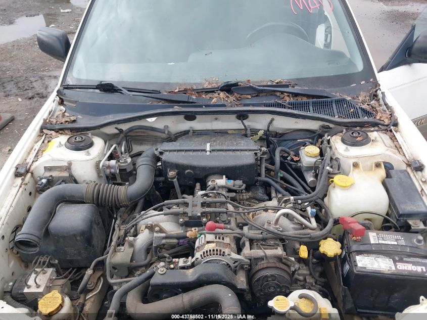 2000 Subaru Outback VIN: 4S3BH6650Y7634323 Lot: 43758502