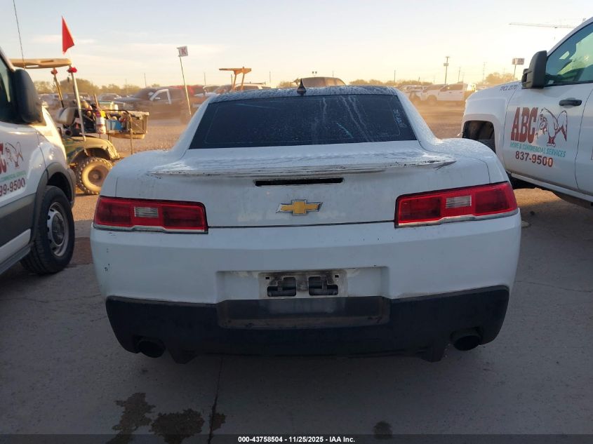 2014 Chevrolet Camaro 2Ls VIN: 2G1FA1E38E9268560 Lot: 43758504