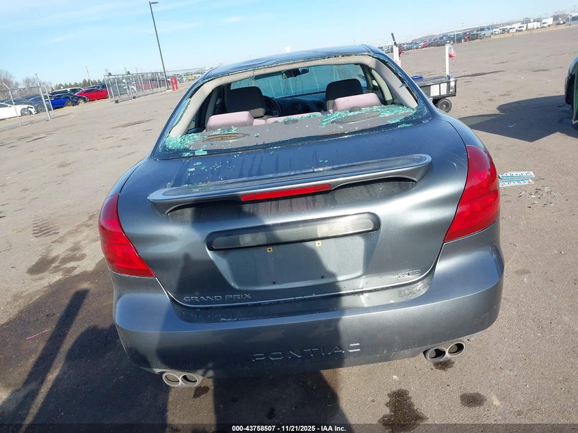 2005 Pontiac Grand Prix Gtp VIN: 2G2WR524151213407 Lot: 43758507