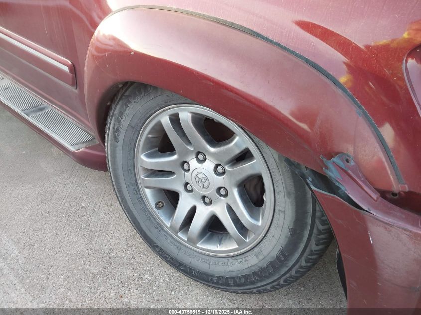 2006 Toyota Sequoia Sr5 V8 VIN: 5TDZT34A36S280800 Lot: 43758519