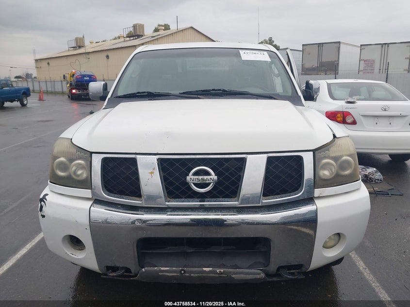 2005 Nissan Titan Se VIN: 1N6AA07B15N521468 Lot: 43758534