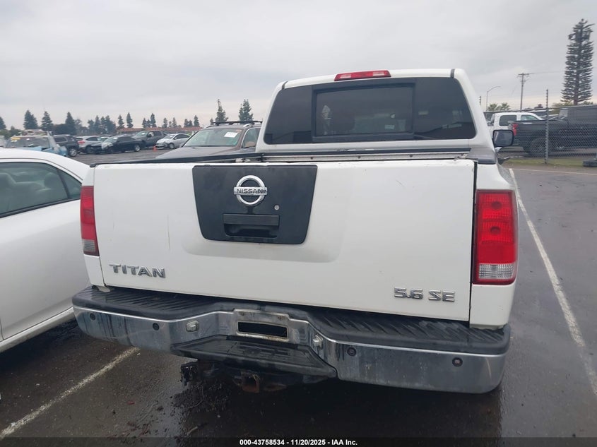 2005 Nissan Titan Se VIN: 1N6AA07B15N521468 Lot: 43758534