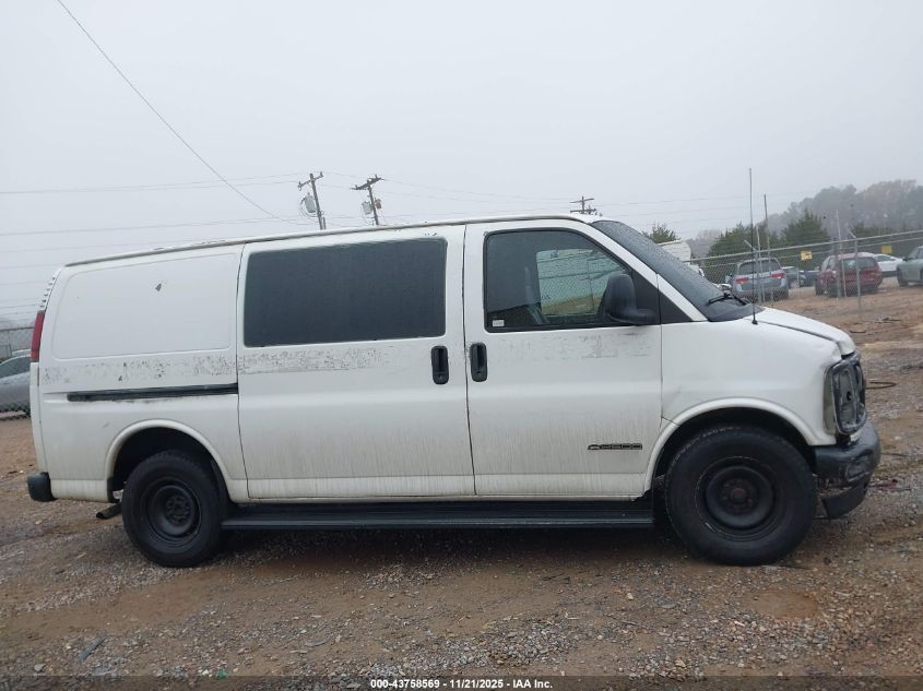 2000 Chevrolet Express VIN: 1GCFG25M0Y1230818 Lot: 43758569