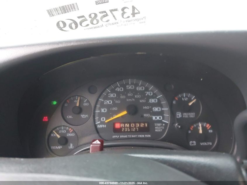 2000 Chevrolet Express VIN: 1GCFG25M0Y1230818 Lot: 43758569