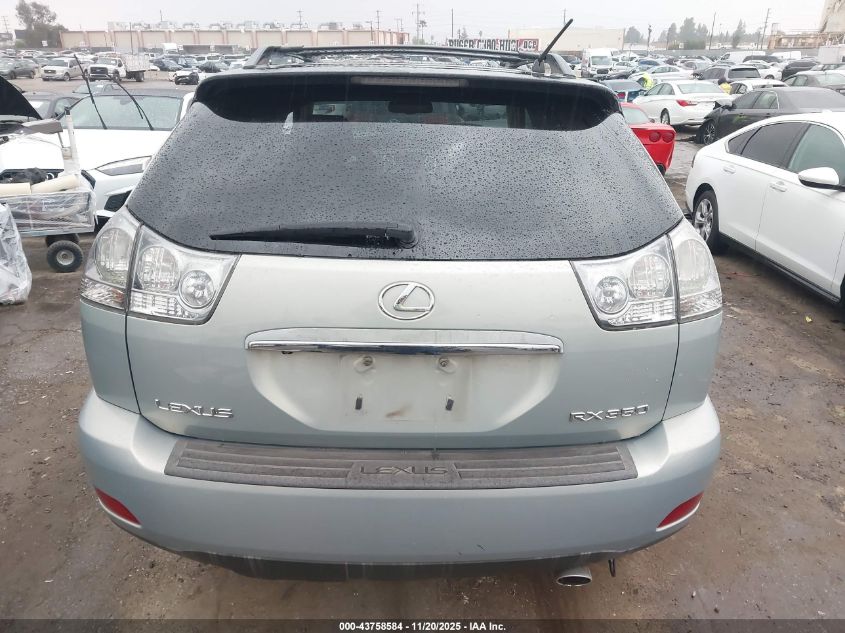 2007 Lexus Rx 350 VIN: 2T2GK31U87C013165 Lot: 43758584