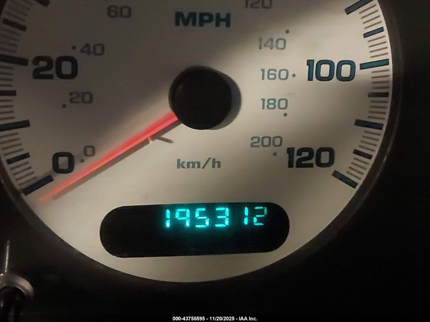 2002 Dodge Grand Caravan Sport VIN: 2B4GP44382R742187 Lot: 43758595