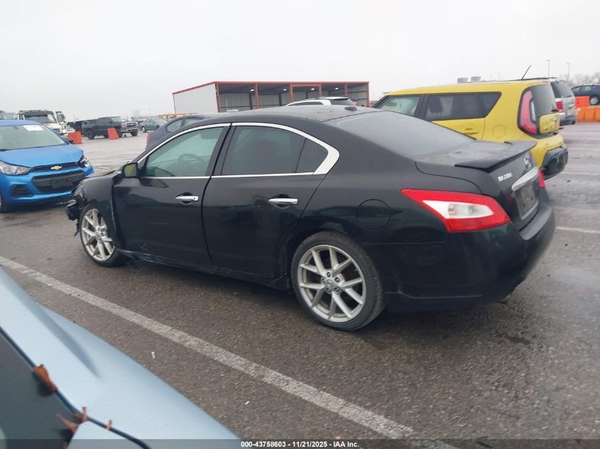 2009 Nissan Maxima 3.5 Sv VIN: 1N4AA51E69C822425 Lot: 43758603