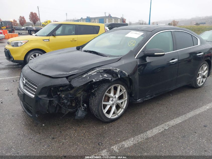 2009 Nissan Maxima 3.5 Sv VIN: 1N4AA51E69C822425 Lot: 43758603