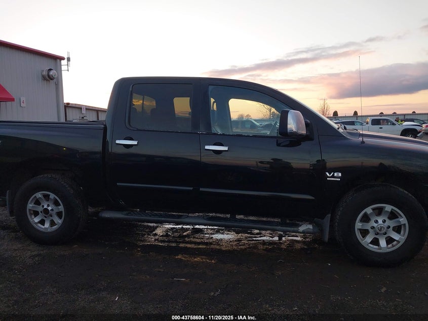 2004 Nissan Titan Le VIN: 1N6AA07B84N536418 Lot: 43758604