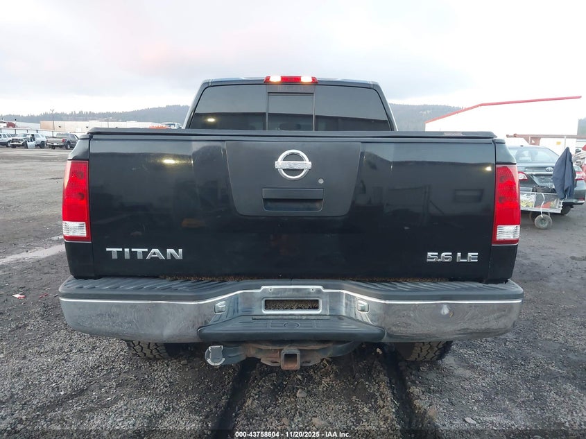 2004 Nissan Titan Le VIN: 1N6AA07B84N536418 Lot: 43758604