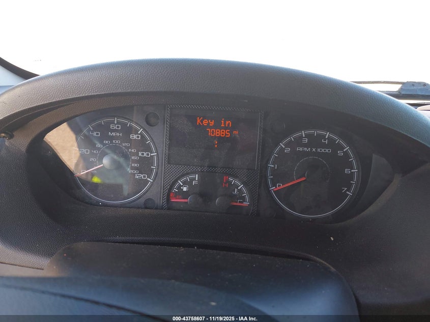 2016 Ram Promaster 2500 High Roof VIN: 3C6TRVDG4GE127589 Lot: 43758607